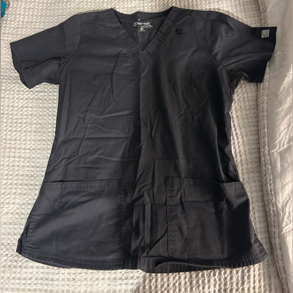 Dark Grey Uniform Advantage Butter Soft Scrub Set
